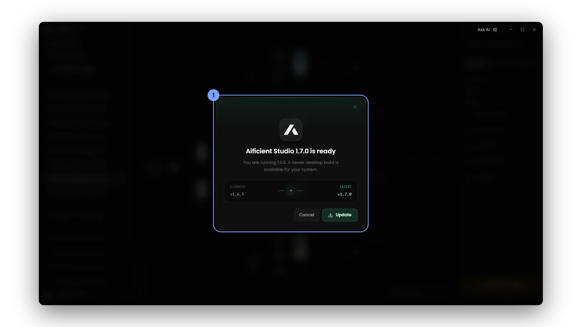 A newer version is ready to install.